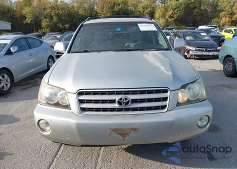 2003 Toyota Highlander Limited V6 из США, поврежденный, VIN JTEGF21A430075641